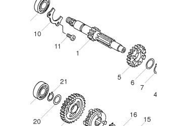 SHIFT CAM ASSY
