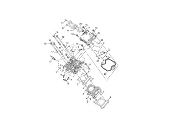 CILINDER HEAD GASKET 125 4T MINA