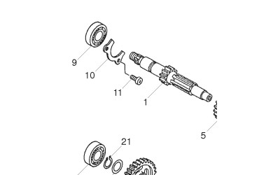 BAR SHIFT FORK GUIDE