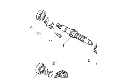 BAR SHIFT FORK GUIDE