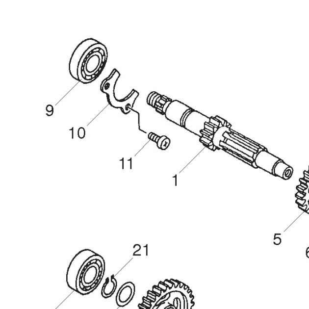 BAR SHIFT FORK GUIDE