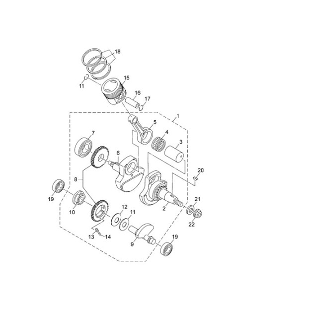 CRANK RIGHT SIDE