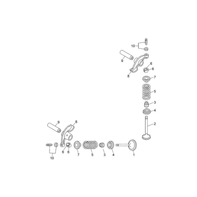 RETAINER VALVE SPRING