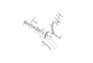 SPROCKET CAM CHAIN
