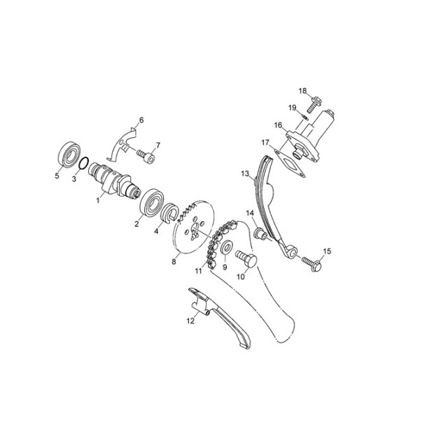 SPROCKET CAM CHAIN