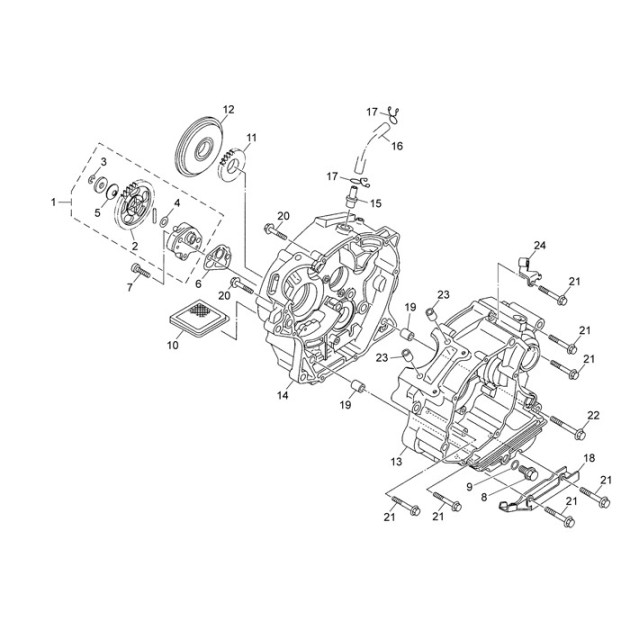 GEAR POMPE DRIVE