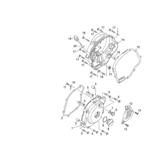 GASKET COVER CRANKCASE 1