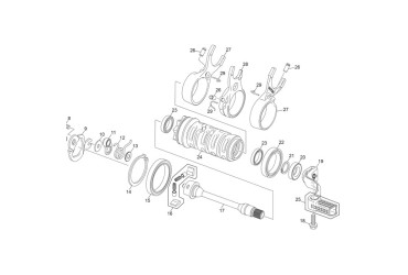 KIT SELECTOR GEAR