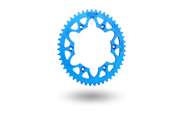BLUE REAR SPROCKET ALU Z48