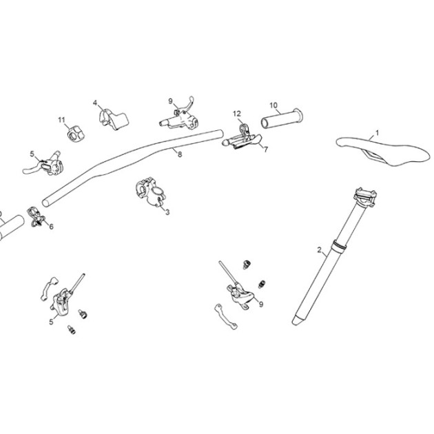 OXIA STEM ALLOY 35mm diam/55mm long S/M