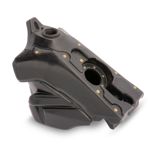BLACK PETROL TANK END 250 2T 17