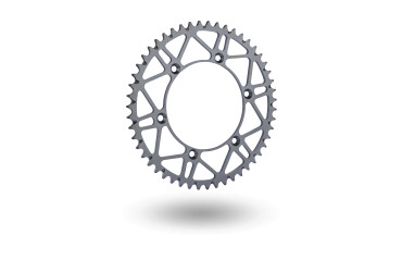 REAR SPROCKET STEEL SUPER LIGHT MUD GROOVE 50 TEETH