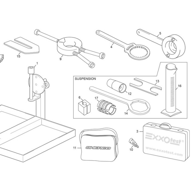 TOOL DIAGNOSTIC INJECTION KIT EVO