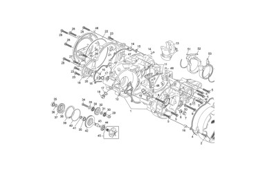 WATERPUMP INTERMEDIATE DRIVE AXLE