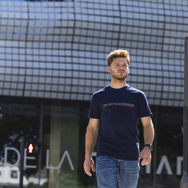 TSHIRT CURB NAVY MEN