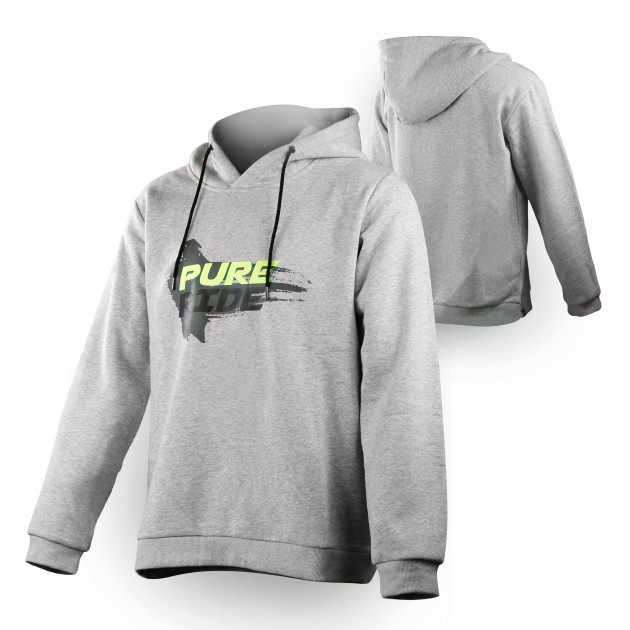 HOODIE MAN PURE RIDE GREY