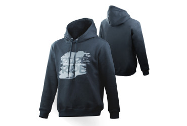 HOODIE WOMAN PURE RIDE BLACK XS