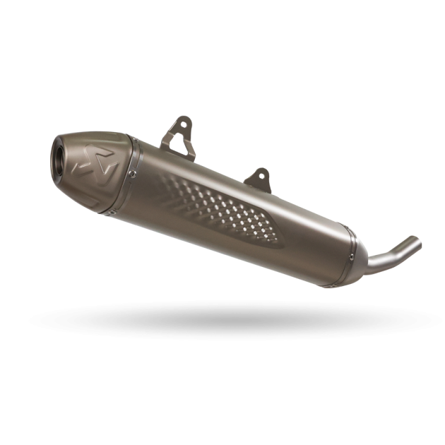 RACING SILENCER SLIP-ON AKRAPOVIC END SE 250/300 NOT HOMOLOGUATED US