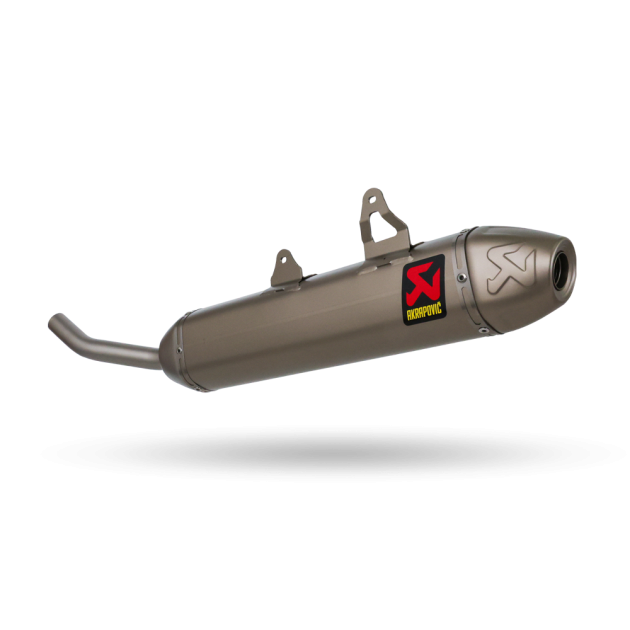 RACING SILENCER SLIP-ON AKRAPOVIC END SE 250/300 NOT HOMOLOGUATED US