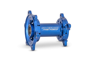 REAR HUB CNC BLUE SE SEF