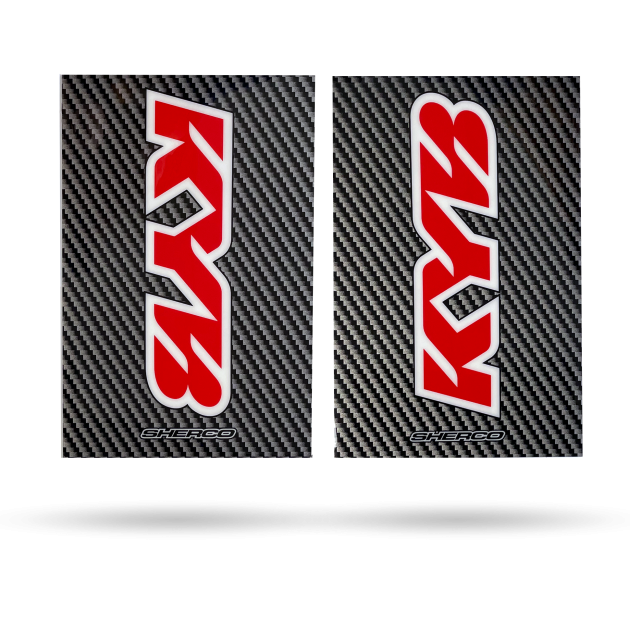 STICKERS FORK PROTECTION KYB SHERCO FACTORY CARBON