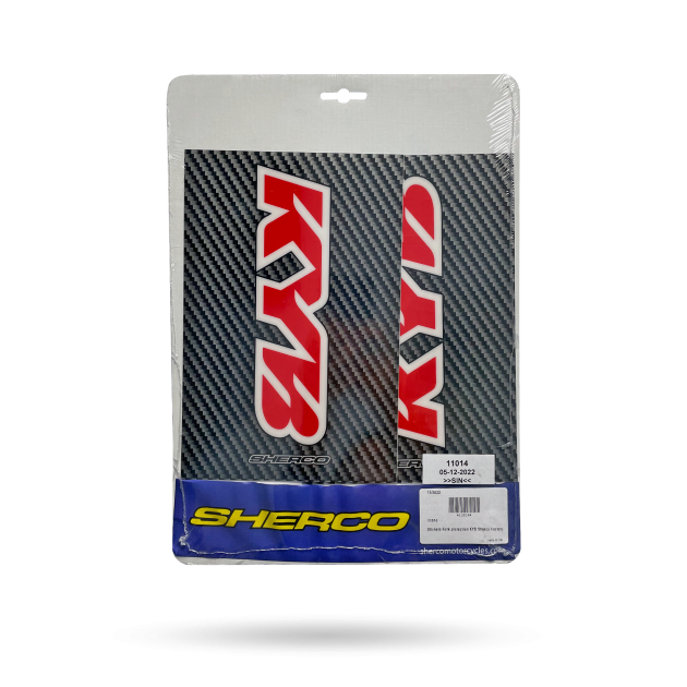 STICKERS FORK PROTECTION KYB SHERCO FACTORY CARBON