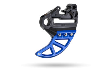 BRAKE CALIPER SUPPORT WITH BRAKE DISC GUARD