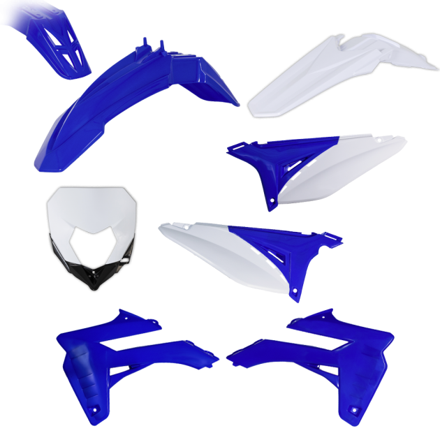 PLASTIC KIT 50CC SM BLUE