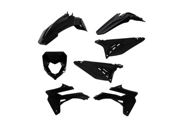 PLASTIC KIT 50CC SM BLACK