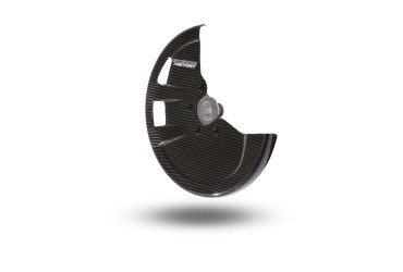 FRONT CARBON DISC COVER END KYB / XPLOR