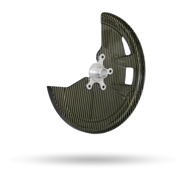 FRONT CARBON DISC COVER END KYB / XPLOR