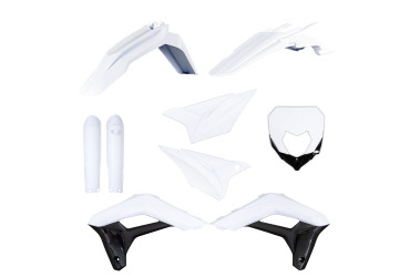 PLASTIC KIT END WHITE WITHOUT IPD