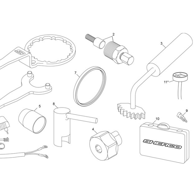 WATER CONNECTOR REMOVAL TOOL ST SC 23