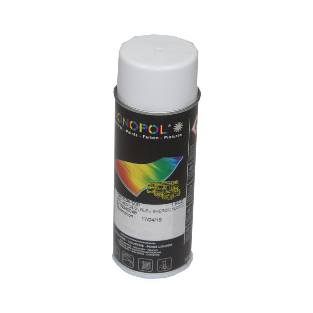 CAN OF BLUE AEROSOL  PAINT