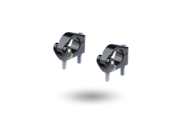 HANDELBAR HOLDER KIT X 2 BLACK FACTORY