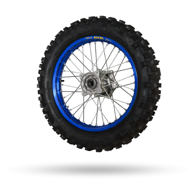 REAR WHEEL END BLUE WITHOUT DISC