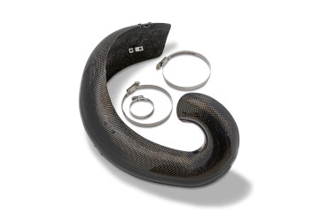 KIT CARBON PIPE GUARD 2T FMF