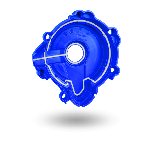IGNITION COVER 250/300 SE BLUE