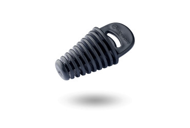 MUFFLER PLUG 4ST BLACK
