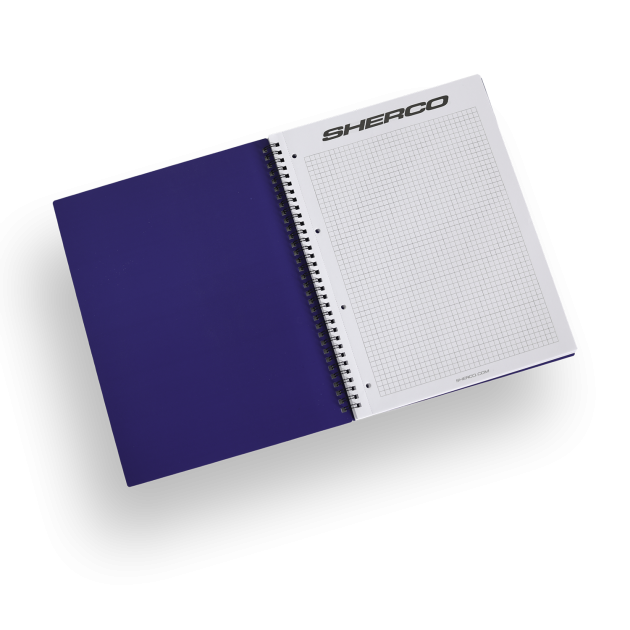 NOTE BOOK SHERCO A4