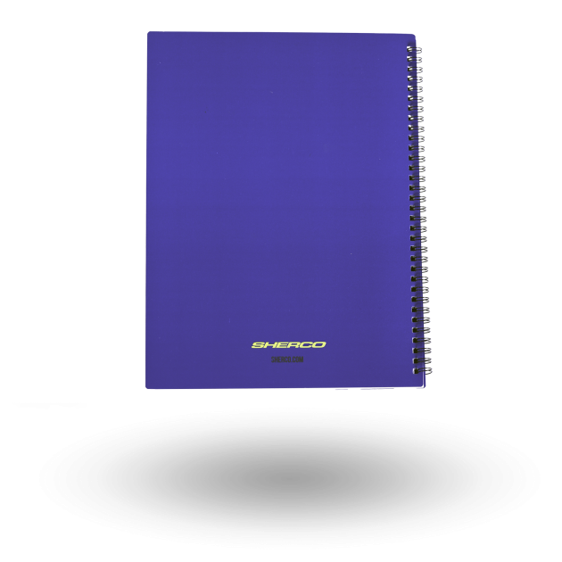 NOTE BOOK SHERCO A4