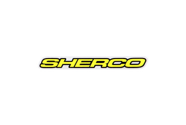 STICKER SHERCO 100mm WHITE