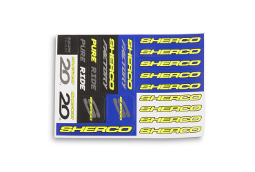 STICKERS SHEET A5 SHERCO