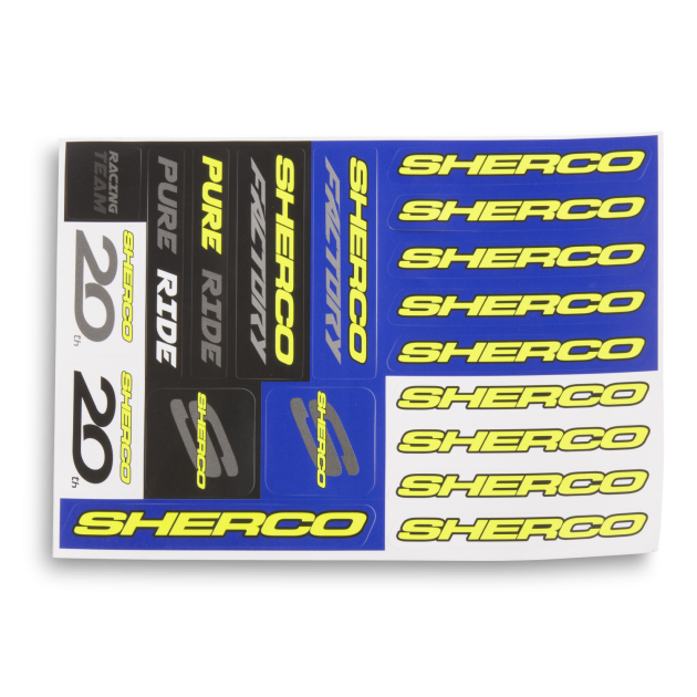STICKERS SHEET A5 SHERCO