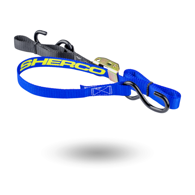TIE DOWN STRAPS BLUE 25MM