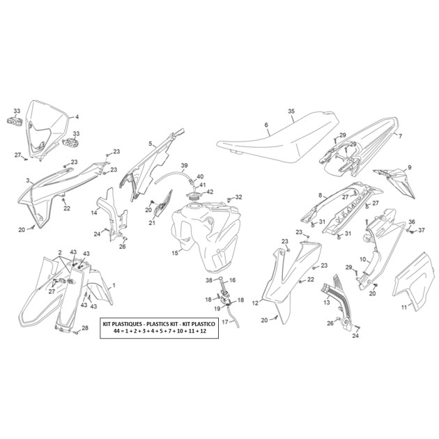 RADIATOR SIDE PANEL L END 2027