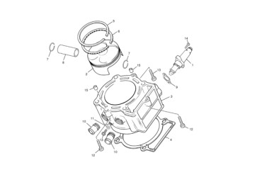 CILINDER GASKET 0.4 END 450