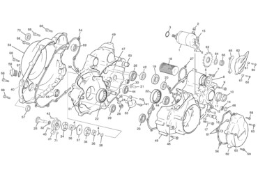 IGNITION COVER GASKET END 450
