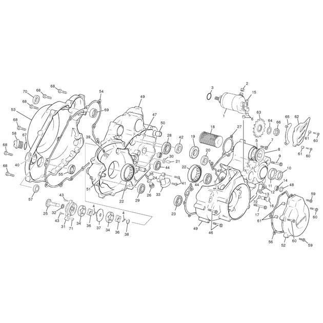 IGNITION COVER GASKET END 450