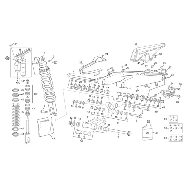FORK LINK  END 450